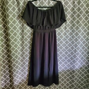 NEW dRA Los Angeles Anthropologie Black Midi XS